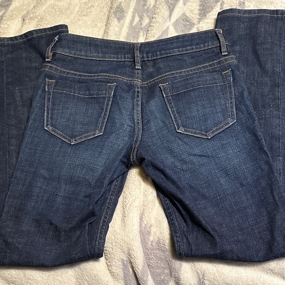 Banana Republic Denim - Banana Republic Dark Blue Straight Leg Jeans